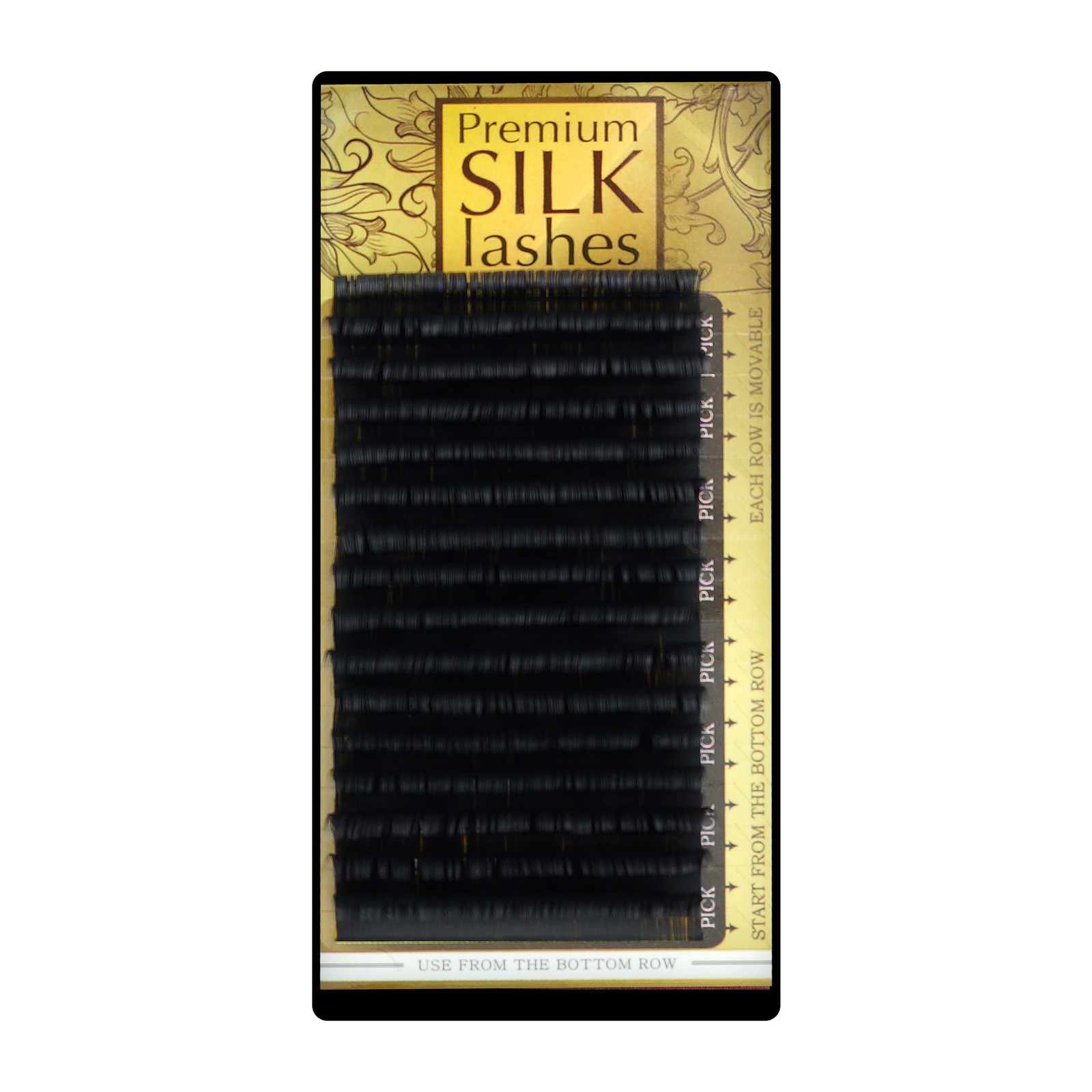 Premium Silk Lashes -  6mm, C, 0,10mm